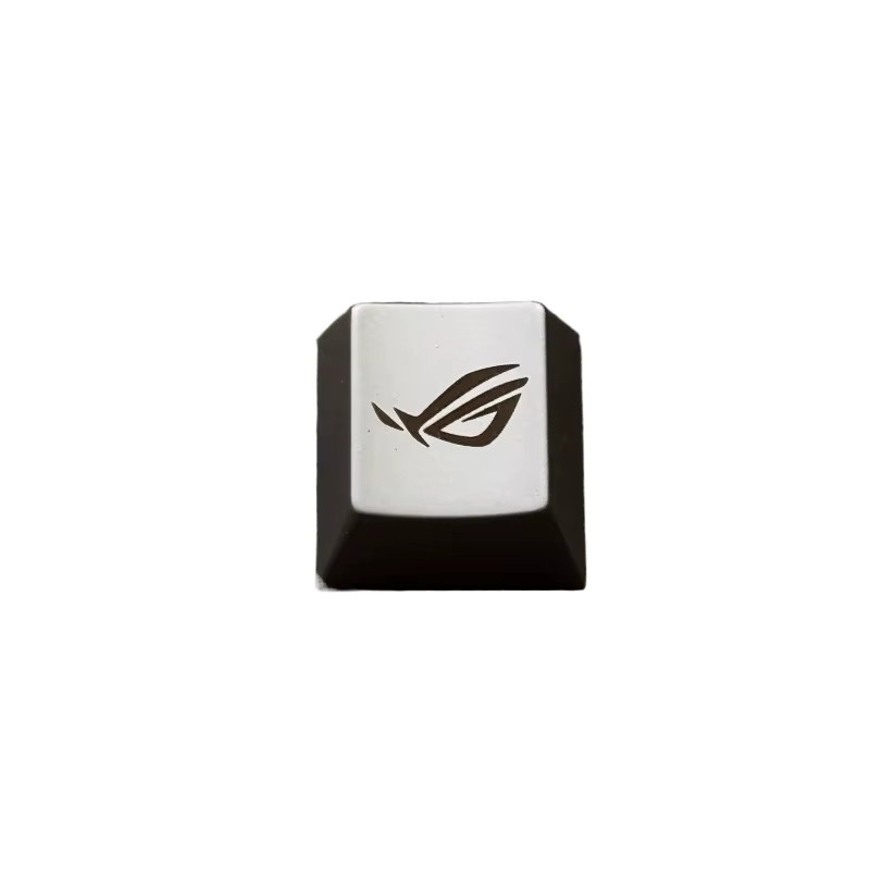 Attackfox Metall-Tastenkappen für mechanische Tastaturen mit Lasergravur in Silber für Slayers Magnetische Achsen - Bild 2