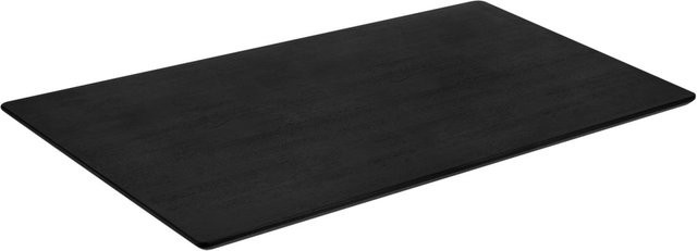 VEGA Acerios Indoor-Tischplatte rechteckig, schwarz, B/T/H: 160 x 80 x 2,5 cm - Bild 1