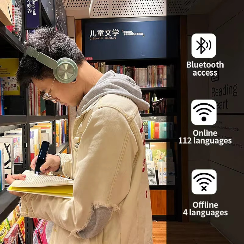 NeWYeS Scan Reader Pen 3 PRO Intelligenter Sprachscan-Übersetzerstift für 112 Sprachen zur Unterstützung bei Legasthenie und Autismus - Bild 4