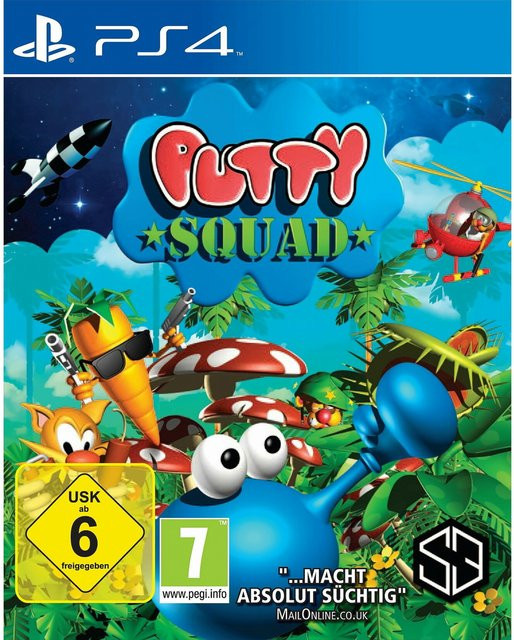 Putty Squad Jump 'n' Run Platformer von PLAION GmbH in Blau und Multicolour - Bild 1