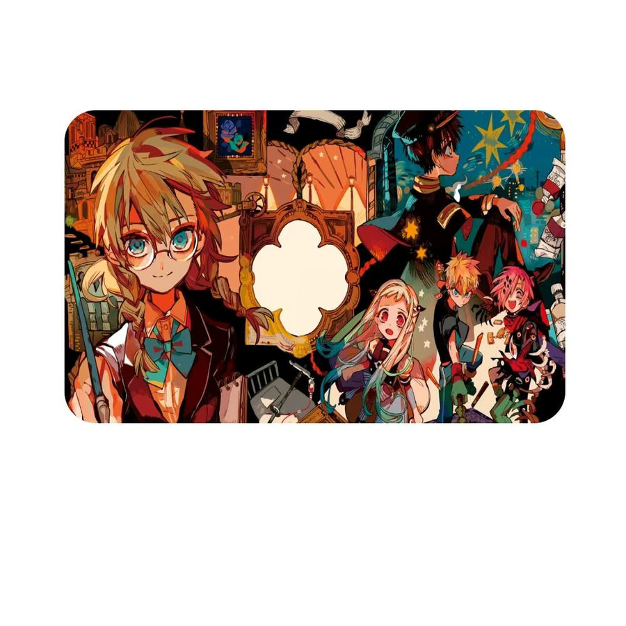 Rutschfeste Bodenmatte Anime Toilet-Bound Hanako-kun für Wohnzimmer, Küche oder Badezimmer, Mehrfarbig - Bild 6
