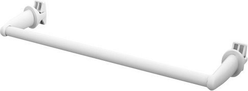 Ximax Handtuchstange für Badheizkörper Design Gerade, Weiß, B/H/T: 45 x 10 x 5 cm - Bild 1
