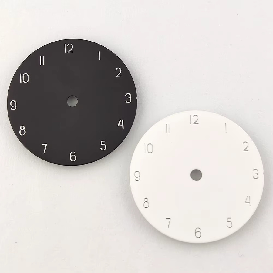 OUMASHI Zifferblatt, Silber, 28,5 mm, Unisex - Bild 1