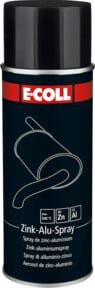 E-COLL Zink-Alu Spray Silber wetterfest und schnelltrocknend 400 ml - Bild 1