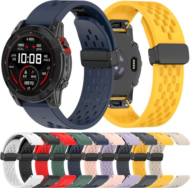 XCL Uhrenarmband Silikon, Bunt, Unisex - Bild 1