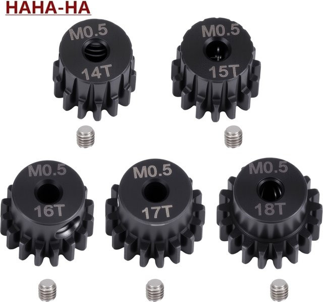 MALOM RC Ritzelmotorzahnrad, Metall, Schwarz, Zubehör - Bild 1