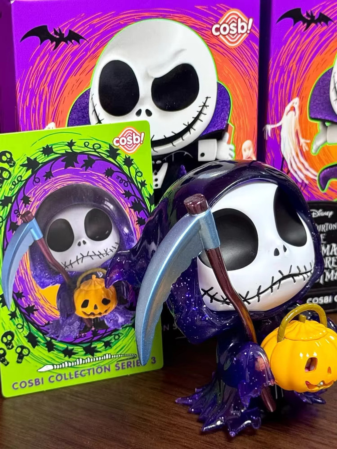 Hot Toys Disney The Nightmare Before Christmas Jack Skellington Q Version Actionfigur - Bild 4