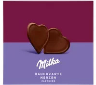 Milka Pralinen Hauchzarte Herzen Zartherb 130 g - Bild 1