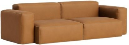 HAY Mags Soft 2,5-Sitzer Sofa Kombination mit einem Low Armrest links in Textilbespannung - Bild 1