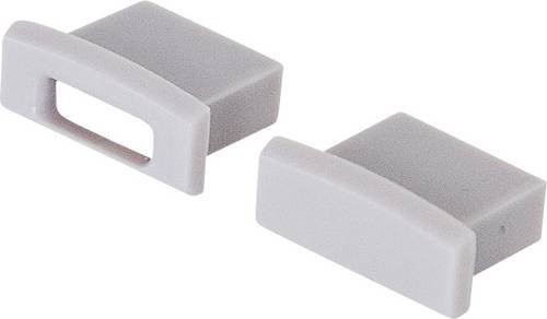EVN Flat1PAK-Set Kunststoff-Endkappen für APFLAT1AM200, Maße: Länge: 11,80 mm, Breite: 17,00 mm - Bild 1