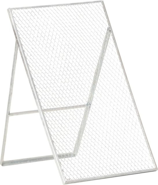 Gartensieb aus verzinktem Stahl von VD Home Furnishing in Silber - Bild 1