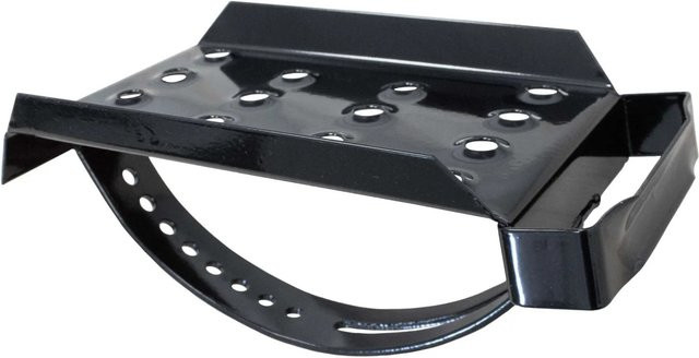 Daprona Dachtritt aus verzinktem Stahl in Schwarz, Breite: 25 cm - Bild 1