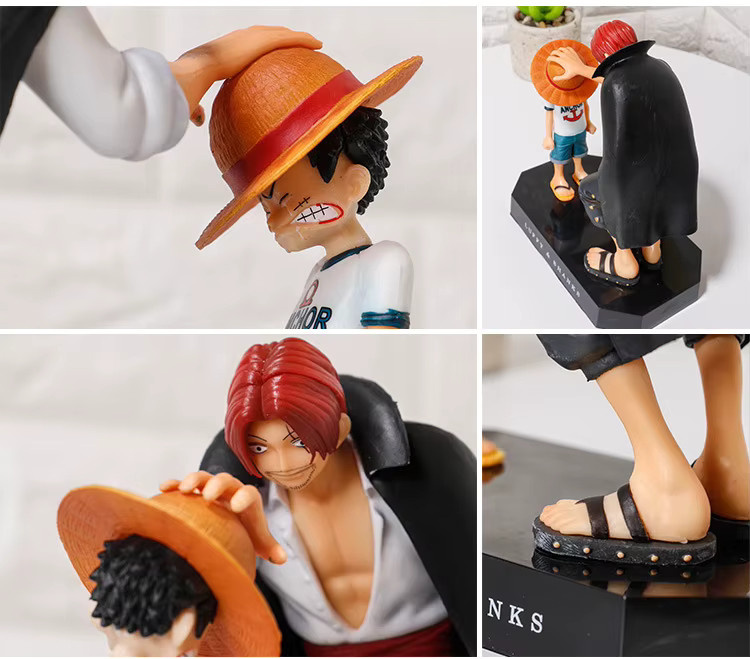 Bandai One Piece Anime Figur Shanks Four Emperors, Multicolor, Höhe: 18 cm - Bild 4