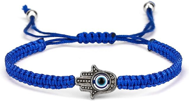 Lucky Star Jewelry Kettenarmband, Glasperlen, Blau, Unisex - Bild 1