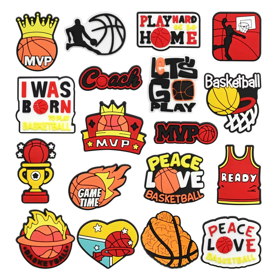 Basketball-Serie Schuh-Charms, Kinder, PVC - Bild 5