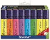 Staedtler Textsurfer Classic Textmarker Set, 8er-Pack, Multicolor, Keilspitze, nachfüllbar - Bild 2