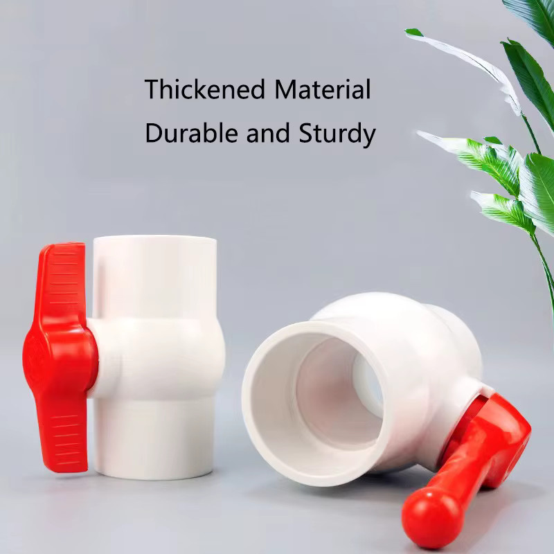 ZHIYANG PVC Kugelhahn zur Bewässerung und für Aquarien als Wasserdurchflussregler für 20 bis 32 mm - Bild 4