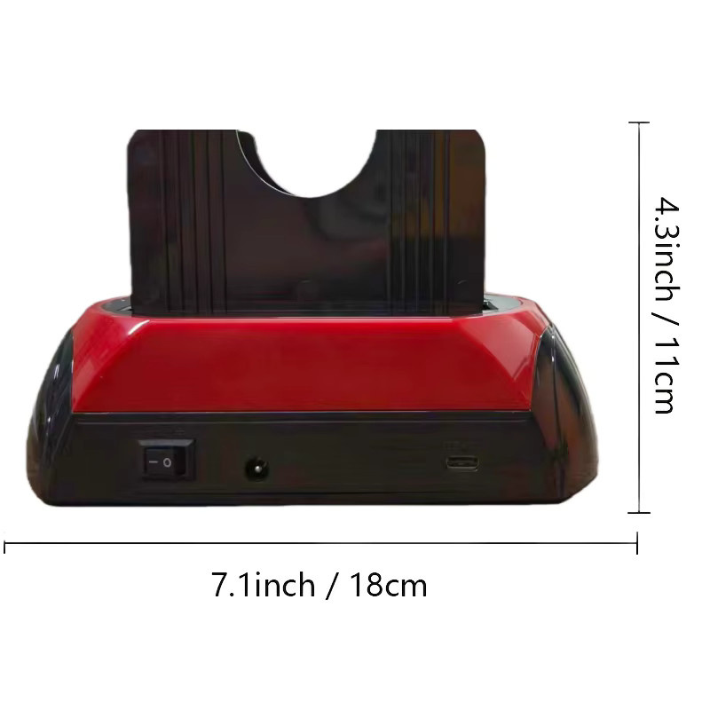 Deepartner All-in-One HDD/SSD Dockingstation mit USB 3.0 Hub, SD/TF-Kartenleser und PD/QC Schnellladung für 2,5 und 3,5 Zoll SATA/IDE mit Offline-Klonfunktion - Bild 4