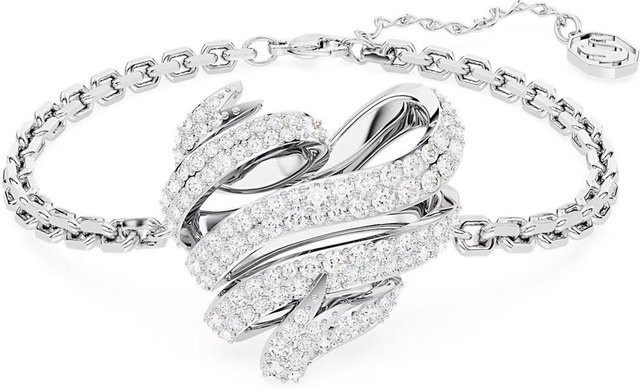 Swarovski Armband, Herz, Silber, Kristall, Damen - Bild 1