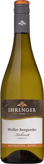 Ihringer Weißer Burgunder Kabinett, Weißwein, Baden, 2024, halbsüß, 0,75 l - Bild 1