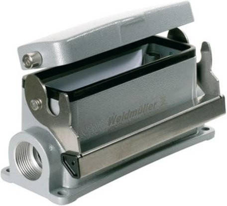 Weidmüller HDC 64D SDLU 1M32G 1904440000 Sockelgehäuse aus Edelstahl in Silber - Bild 1