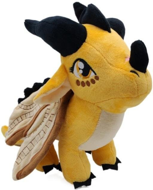 Wings Of Fire Plüsch Drachen, Gelbes Kuscheltier, ab 3 Jahren - Bild 1