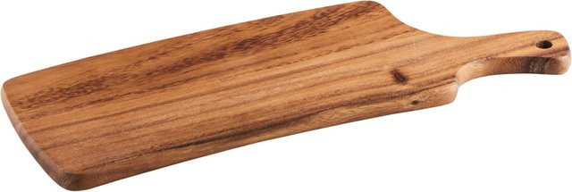 VEGA Servierbrett Prescot aus Massivholz, rechteckig, braun, B/T/H: 14,5 x 30 x 1,5 cm - Bild 1