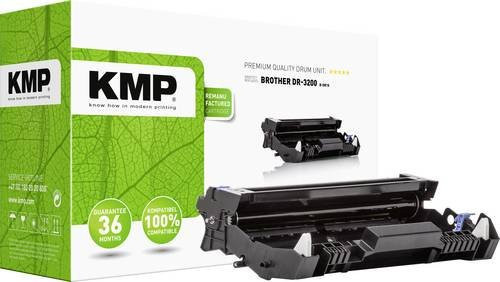 KMP Trommel kompatibel mit Brother DR-3200 und DR3200 in Schwarz mit einer Kapazität von 25000 Seiten - Bild 1