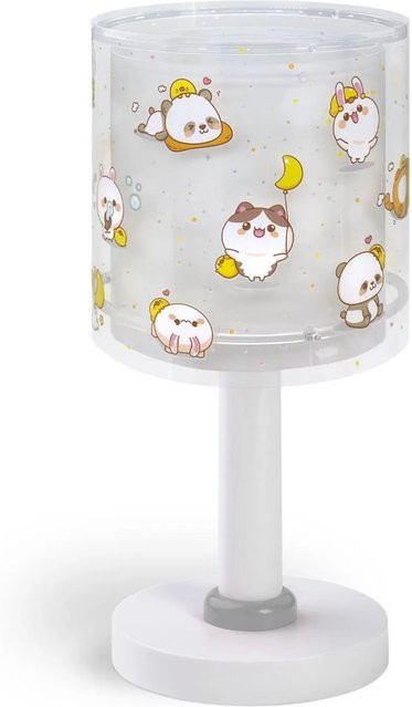 Dalber LED Nachttischlampe für Kinder in Kawaii Tier-Optik, Grau, Warmweißes Licht - Bild 1
