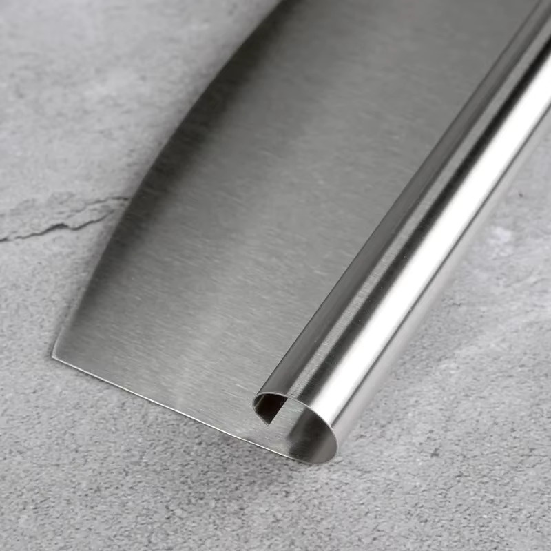 Edelstahl Pizza Cutter in Silber, Durchmesser: 32 cm - Bild 3