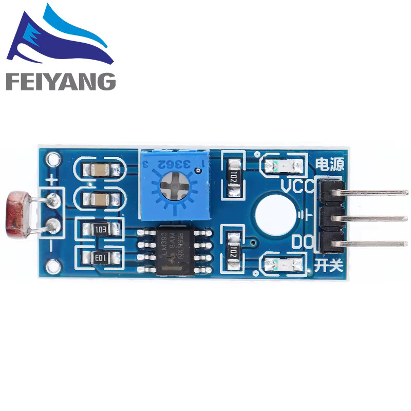 SAMIROB Lichtintensitätssensor Modul zur Helligkeitserkennung für Arduino in Blau - Bild 2