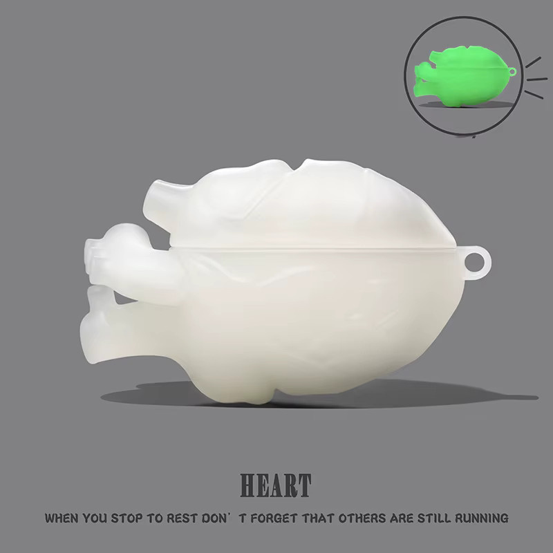 Niedrige Schutzhülle im Food-Design für Apple AirPods 3 und AirPods Pro, Farbe: Rot - Bild 3