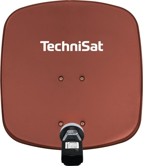 TechniSat DIGIDISH 45 Satellitenantenne mit V/H-LNB und Satfinder in Rot - Bild 1