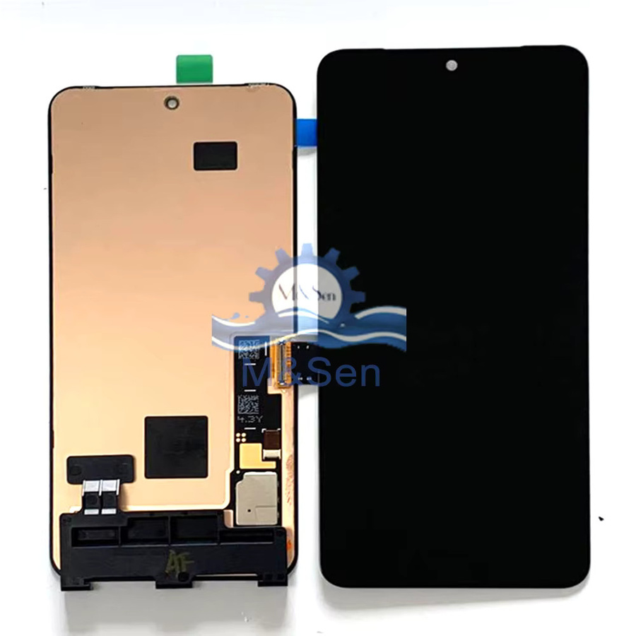 Original OLED Display mit Touch Digitizer und Rahmen für Google Pixel 8 Pro (6,7 Zoll) und Google Pixel 8A (6,2 Zoll) in Schwarz - Bild 1