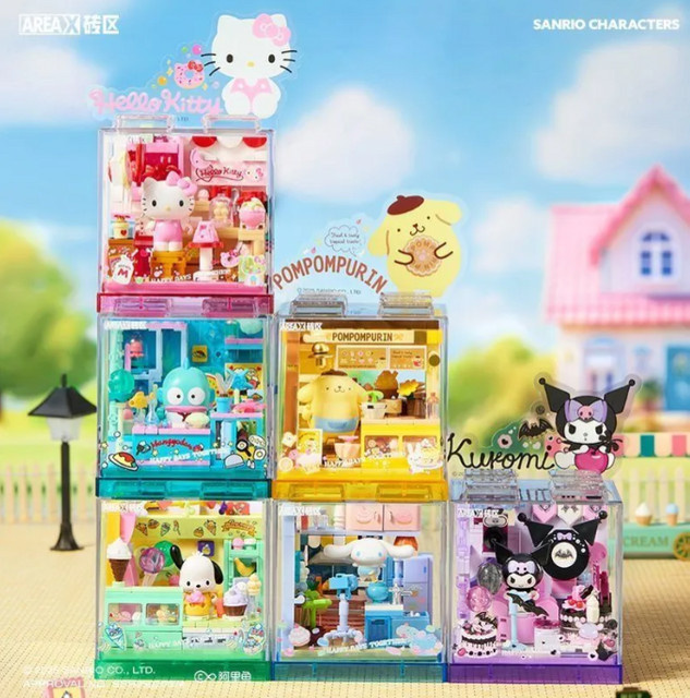 AREAX Sanrio Charaktere Partyraum, Baustein-Set - Bild 1