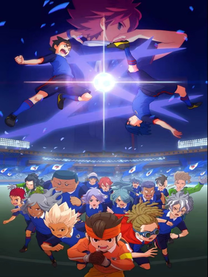 Selbstklebender Anime Inazuma Eleven Papierdruck als Wandposter in Mehrfarben - Bild 7