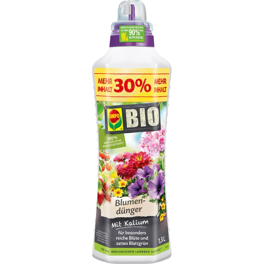 Compo Bio Blumendünger flüssig 1,3 l - Bild 2