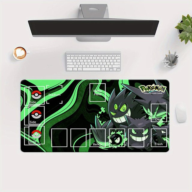 Potdemiel Pokémon Spielmatte, Gengar-Evolution-Design, Grün, Zubehör - Bild 1