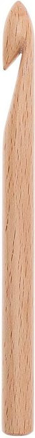 Rico Design Häkelnadel aus Holz in Beige mit 12,0 mm - Bild 1