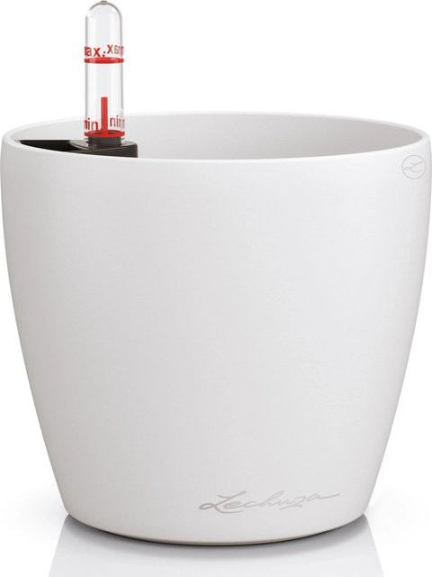 Lechuza Pflanzgefäß Classico Color Weiß Durchmesser: 13 cm, Höhe: 12 cm - Bild 1