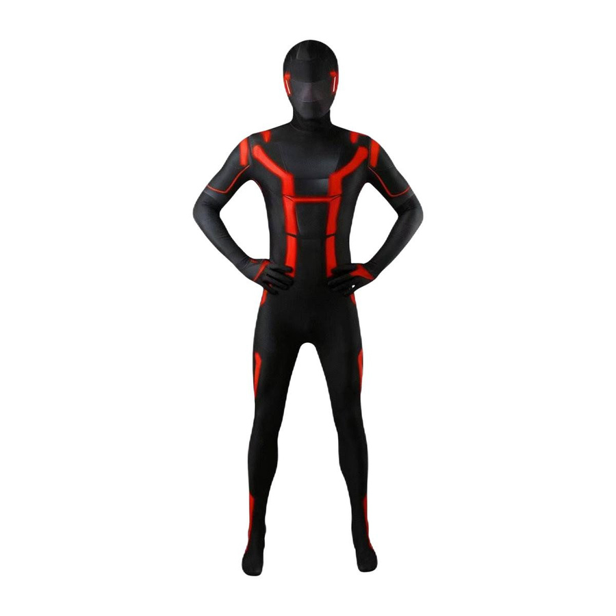 Yiran toy Tron Ares Superheld Cosplay Kostüm Overall - Bild 3
