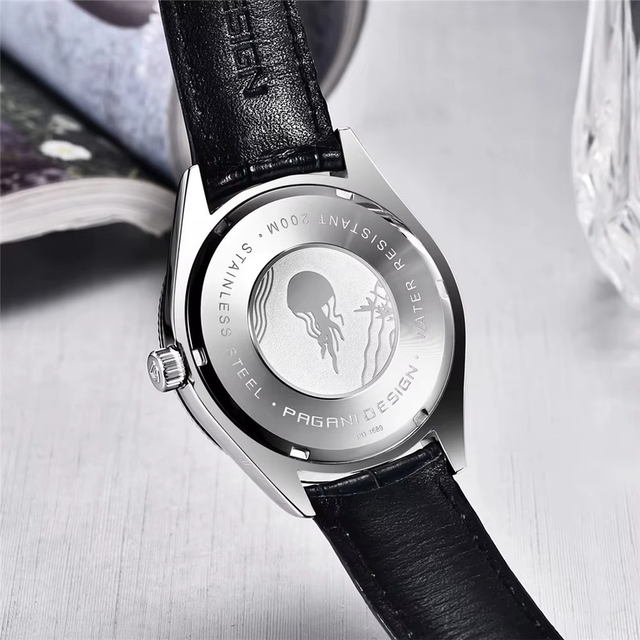 PAGANI DESIGN Taucheruhr, Quarz, Edelstahl, Saphirglas, Datum, Herren - Bild 5