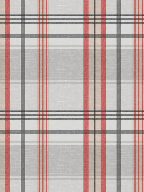 d-c-fix Tischdecke Harper eckig, Grau, B: 130 cm, T: 160 cm - Bild 1
