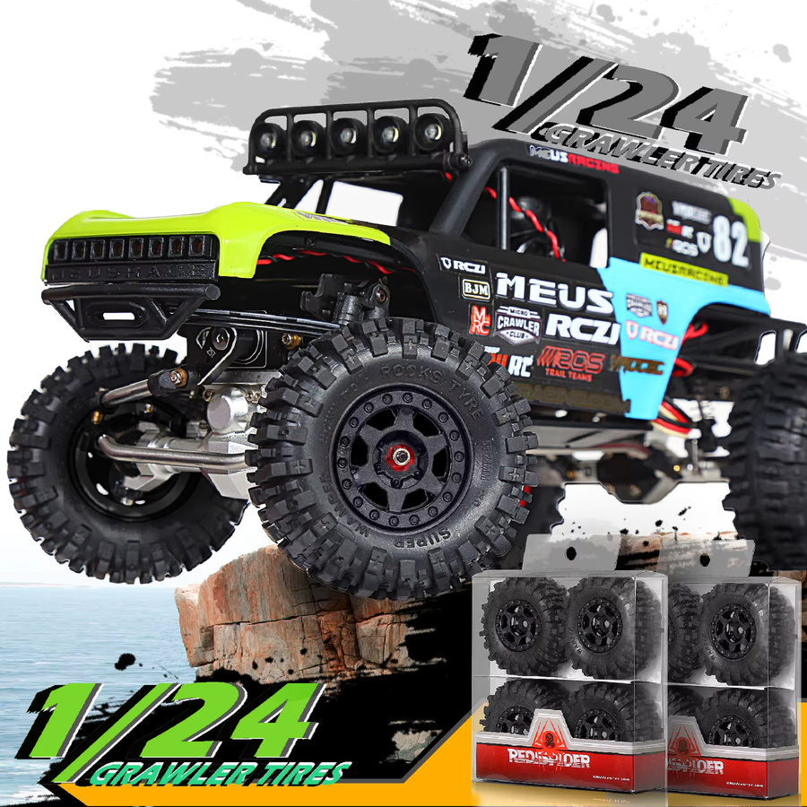 RS Crawler-Reifen, 4-teiliges Set, Kunststoff - Bild 6