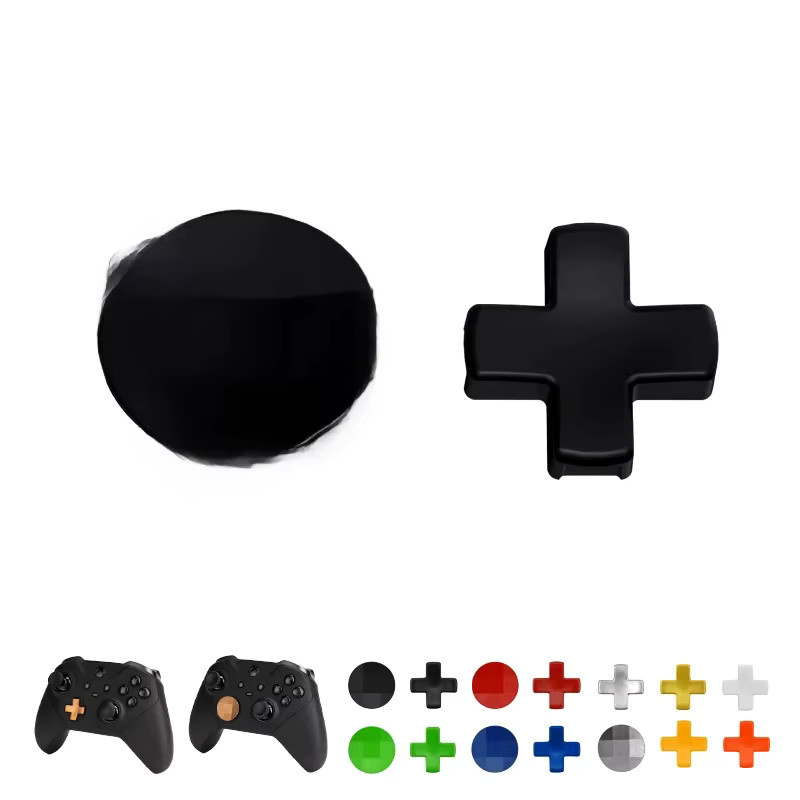 DATA FROG Metall-D-Pad-Trigger-Paddel und Ersatz-Thumbsticks für Xbox One Elite Series 1 in Gold - Bild 3