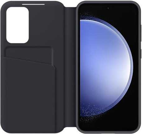 Samsung Smart View Wallet Case EF-ZS711 Handyhülle für Galaxy S23 FE, Schwarz - Bild 1