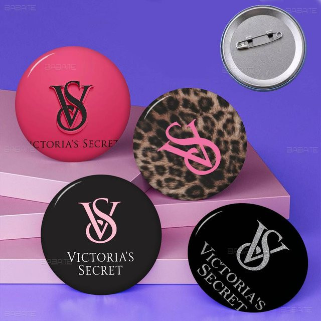Victoria's Secret Anstecknadeln, Weißblech, Tiermotive, Unisex - Bild 1