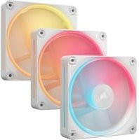 Corsair iCUE LINK LX120-R RGB Reverse Gehäuselüfter, Weiß - Bild 1