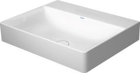 Duravit Möbelwaschtisch DuraSquare aus Keramik in Weiß, Rechteckig, B: 60 cm, T: 47 cm - Bild 1