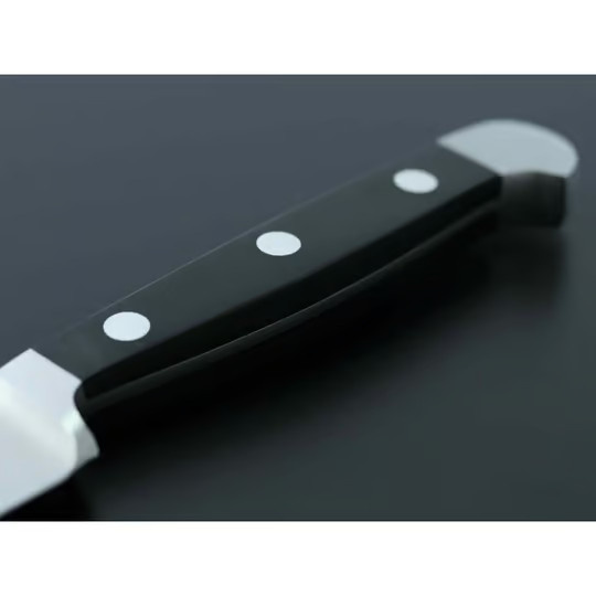 Güde Kochmesser Alpha aus Edelstahl mit schwarzem Kunststoffgriff, Klingenlänge: 21 cm - Bild 2